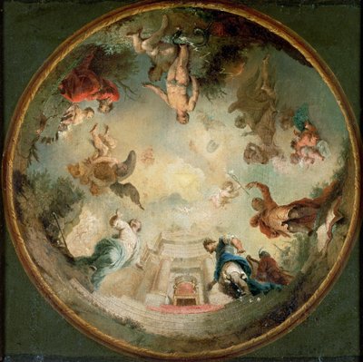 Plafondontwerp door Januarius Zick